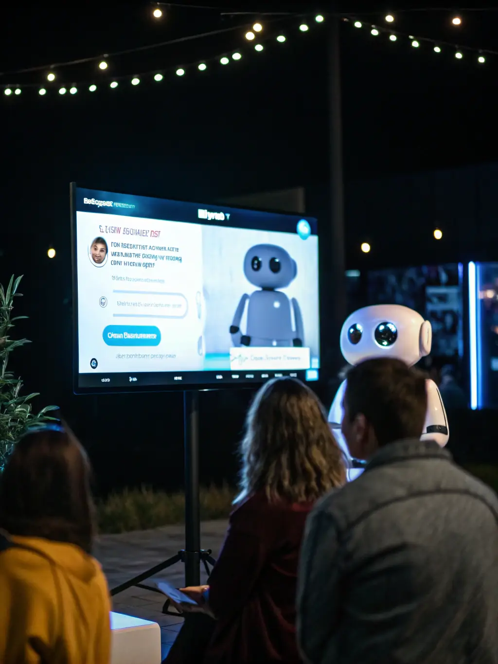A screenshot of a user interface showcasing an AI companion providing personalized movie recommendations based on the user's viewing history.