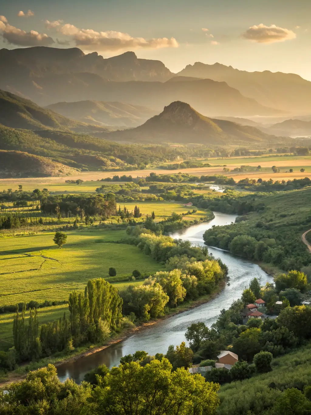 A captivating image from an AI-produced documentary, showing a stunning natural landscape with informative text overlays, highlighting the educational value of AI-generated content on Mahua mv.